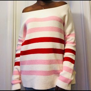 Off Shoulder Sweater